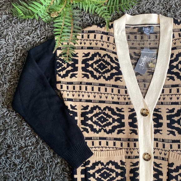 NWT Belldini Cardigan Sweater - Picture 2 of 5